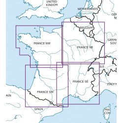 Mapa Lotnicza Francja Południowo-Zachodnia - France South West VFR Aeronautical Chart – ICAO