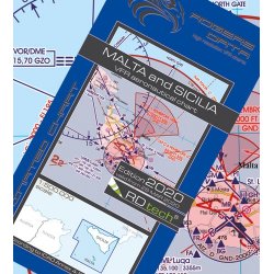 Mapa Lotnicza Malta - Malta VFR Aeronautical Chart – ICAO