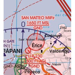 Mapa Lotnicza Malta - Malta VFR Aeronautical Chart – ICAO