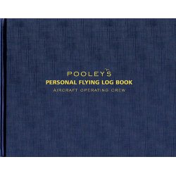 NLB030 POOLEYS EASA PART-FCL Personal Flying Log Book