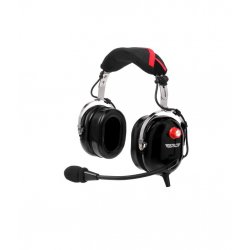 GA-600RED Red Edition Deluxe Aviation Headset - GaPilot