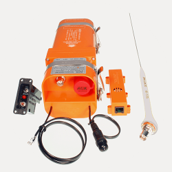 E-04 Complete ACK ELT - Emergency Locator Transmitter with 260 knot Whip Antenna 406/121.5 MHz