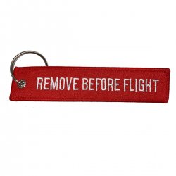 Brelok - Przywieszka do kluczy - RBF "Remove Before Flight"
