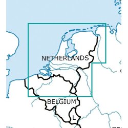 Mapa Lotnicza Holandia - Netherlands VFR Aeronautical Chart – ICAO