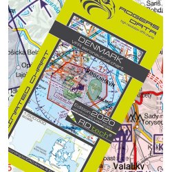 Mapa Lotnicza Dania - Denmark VFR Aeronautical Chart – ICAO