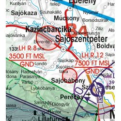 Mapa Lotnicza Słowacja - Slovakia VFR Aeronautical Chart – ICAO